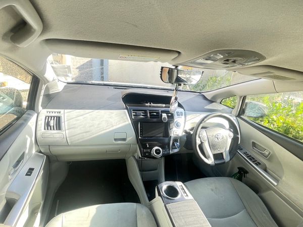 Toyota Prius MPV, Petrol Hybrid, 2012, White