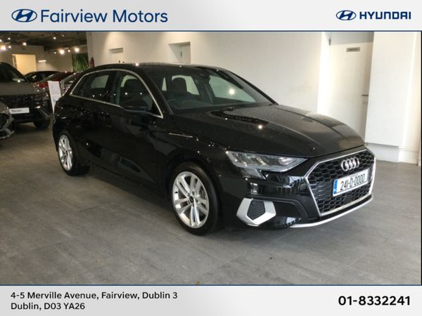 Audi A3 Hatchback, Petrol Plug-in Hybrid, 2024, Black