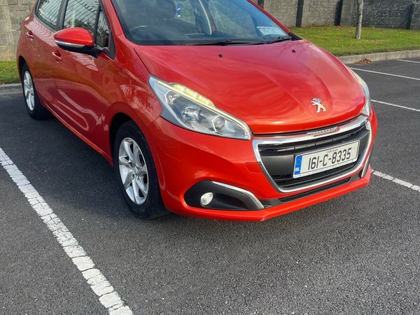 Peugeot 208 Hatchback, Petrol, 2016, Orange