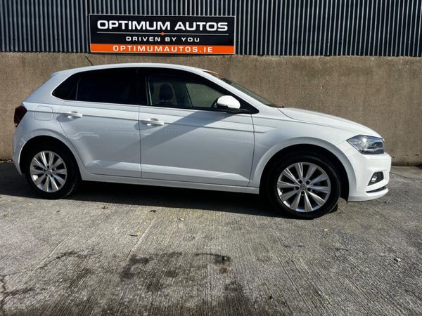 Volkswagen Polo Hatchback, Petrol, 2018, White