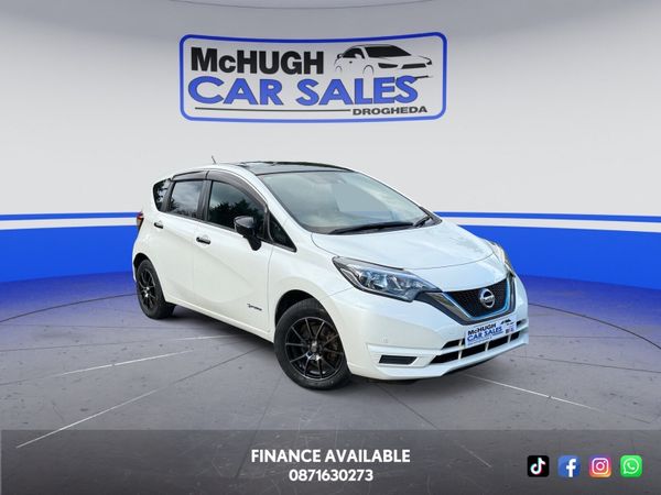 Nissan Note Hatchback, Petrol Hybrid, 2019, White