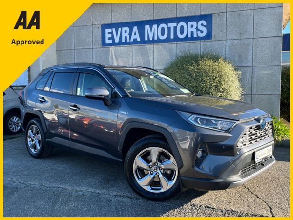 Toyota RAV4 SUV, Petrol Hybrid, 2020, Grey