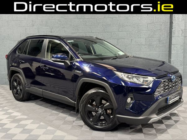Toyota RAV4 Estate, Petrol Hybrid, 2020, Blue