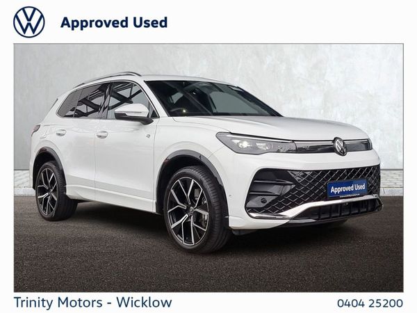 Volkswagen Tiguan SUV, Petrol Plug-in Hybrid, 2025, White