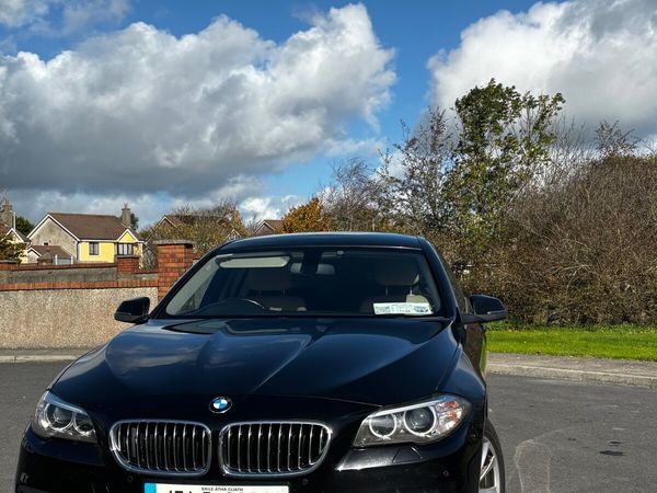 BMW 5-Series Saloon, Diesel, 2015, Black