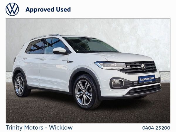 Volkswagen T-Cross Estate, Petrol, 2023, White