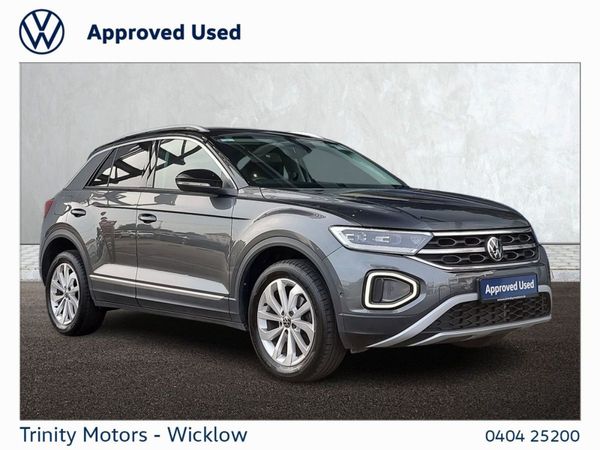 Volkswagen T-Roc SUV, Petrol, 2023, Grey
