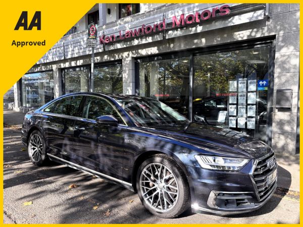 Audi A8 Saloon, Diesel, 2018, Blue