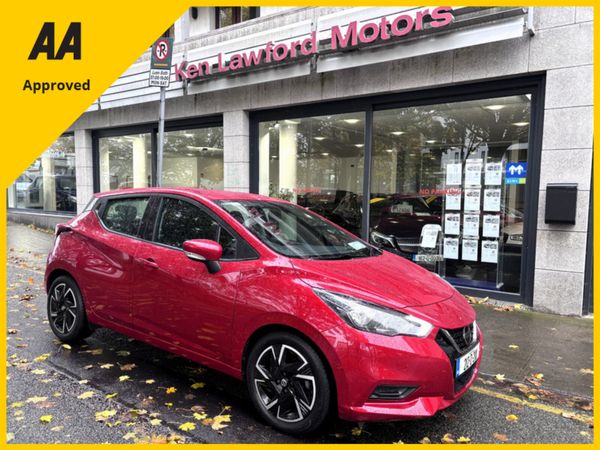 Nissan Micra Hatchback, Petrol, 2021, Red