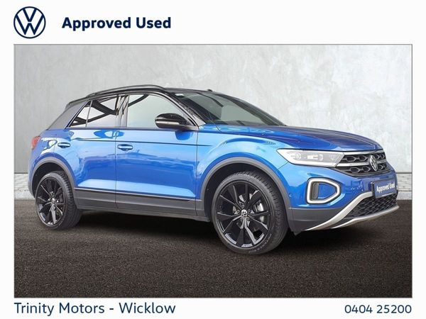 Volkswagen T-Roc SUV, Petrol, 2024, Blue