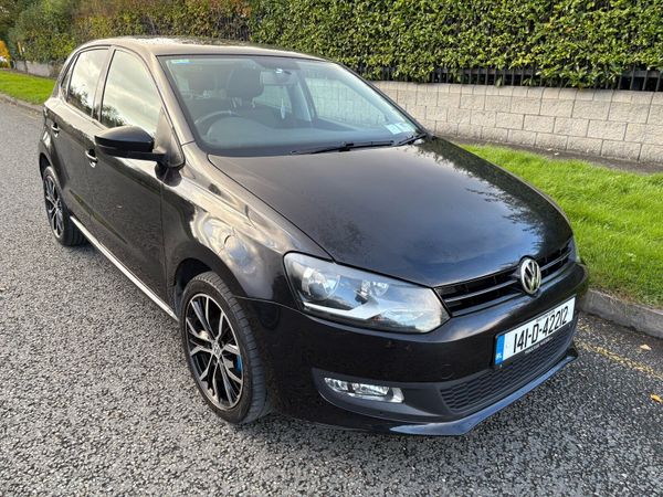 Volkswagen Polo Hatchback, Petrol, 2014, Black