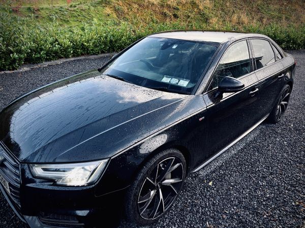 Audi A4 Saloon, Diesel, 2017, Black