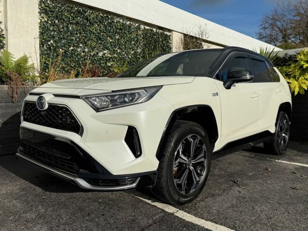 Toyota RAV4 Estate, Petrol Hybrid, 2021, White