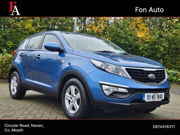 Kia Sportage SUV, Diesel, 2015, Blue