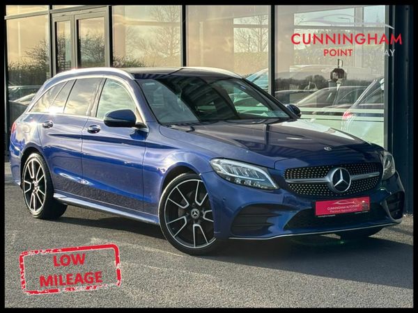 Mercedes-Benz C-Class Estate, Diesel, 2018, Blue
