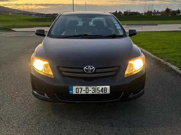 Toyota Corolla Saloon, Petrol, 2007, Black