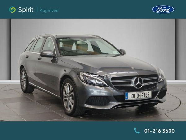 Mercedes-Benz C-Class Estate, Petrol, 2018, Grey