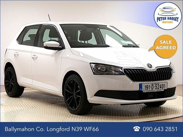 Skoda Fabia Hatchback, Petrol, 2019, White