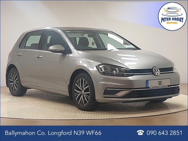 Volkswagen Golf Hatchback, Petrol, 2018, Silver