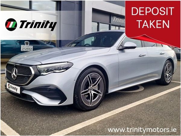 Mercedes-Benz E-Class Saloon, Diesel Hybrid, 2024, Silver