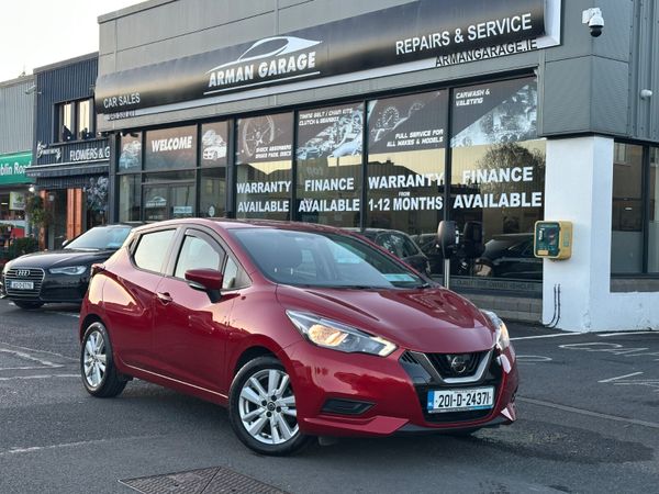 Nissan Micra Hatchback, Petrol, 2020, Red