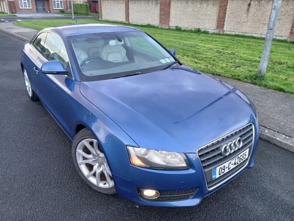 Audi A5 Coupe, Diesel, 2009, Blue