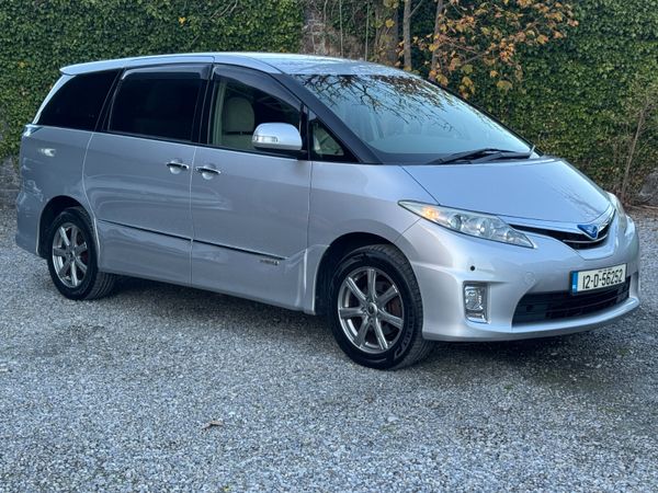 Toyota Estima MPV, Petrol Hybrid, 2012, Silver