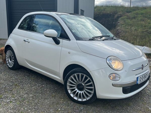 Fiat 500 Hatchback, Petrol, 2012, White