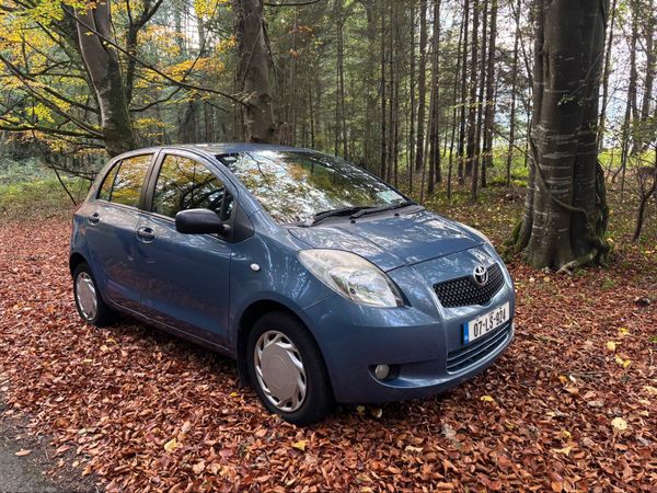Toyota Yaris Hatchback, Petrol, 2007, Blue