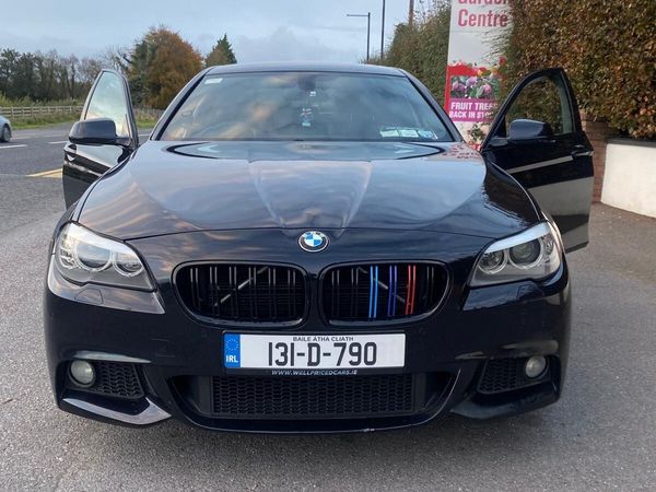 BMW 5-Series Saloon, Diesel, 2013, Black