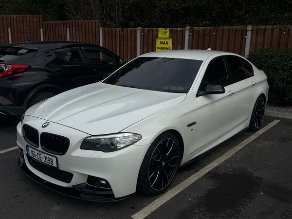 BMW 5-Series Saloon, Diesel, 2016, White