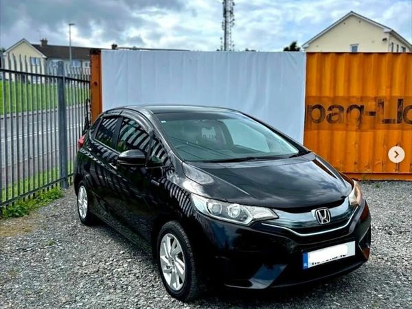 Honda Fit Hatchback, Petrol Hybrid, 2014, Black