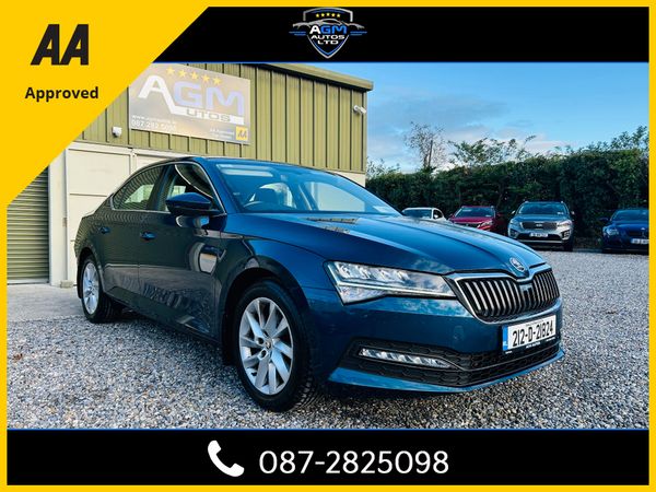 Skoda Superb Saloon, Diesel, 2021, Blue