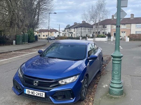 Honda Civic Hatchback, Diesel, 2019, Blue