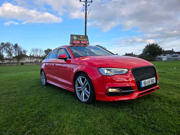 Audi A3 Saloon, Diesel, 2015, Red