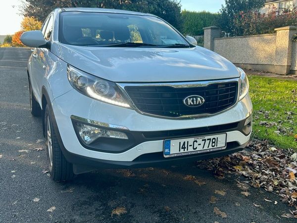 Kia Sportage SUV, Diesel, 2014, White