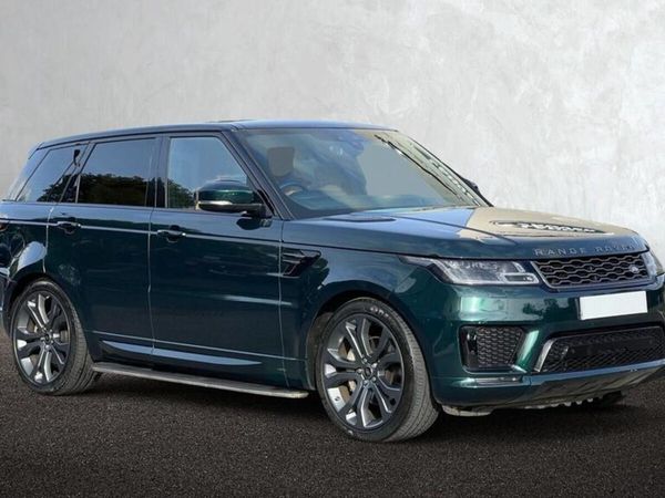 Land Rover Range Rover Sport SUV, Petrol Hybrid, 2019, Green
