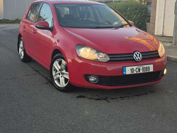 Volkswagen Golf Hatchback, Diesel, 2010, Red