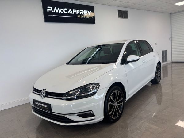 Volkswagen Golf Hatchback, Diesel, 2019, White