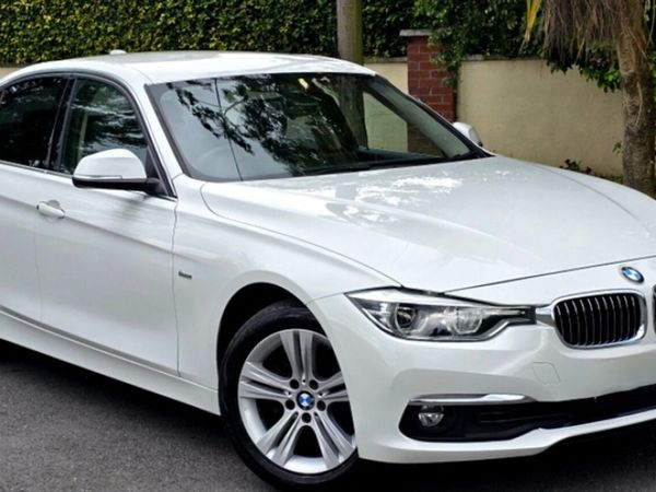 BMW 3-Series Saloon, Diesel, 2017, White