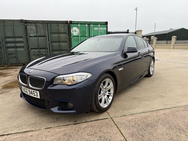 BMW 5-Series Saloon, Diesel, 2013, Blue