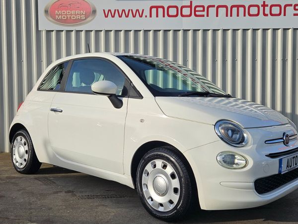 Fiat 500 Hatchback, Petrol, 2016, White