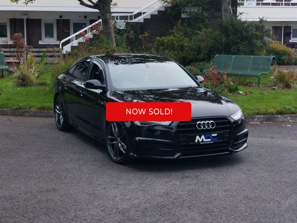 Audi A6 Saloon, Diesel, 2017, Black