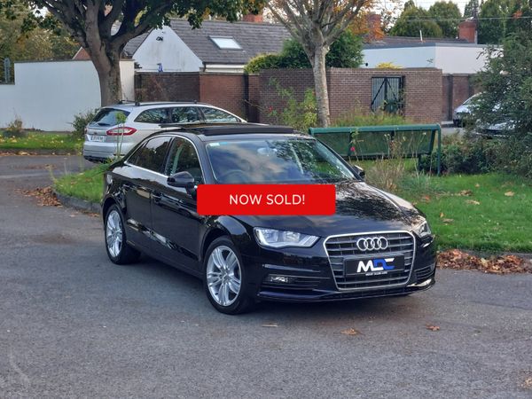 Audi A3 Saloon, Petrol, 2015, Black