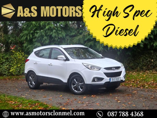 Hyundai ix35 SUV, Diesel, 2015, White