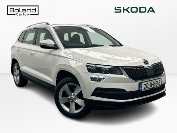 Skoda Karoq SUV, Diesel, 2021, White