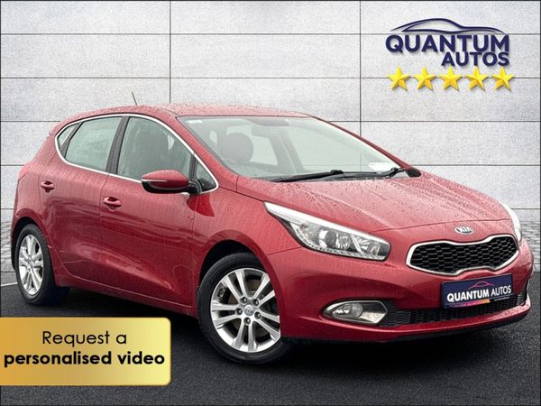 Kia Ceed Hatchback, Diesel, 2016, Red