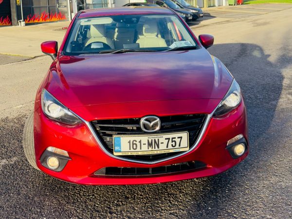Mazda Mazda3 Saloon, Diesel, 2016, Red