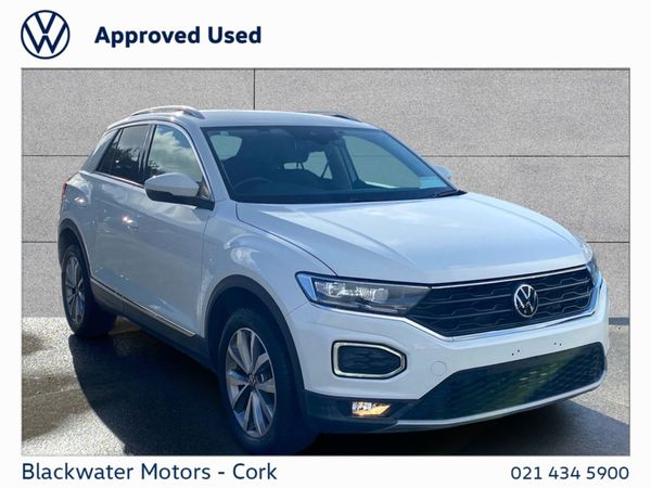 Volkswagen T-Roc Hatchback, Diesel, 2020, White