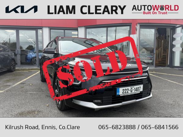 Kia Niro MPV, Petrol Plug-in Hybrid, 2022, Black